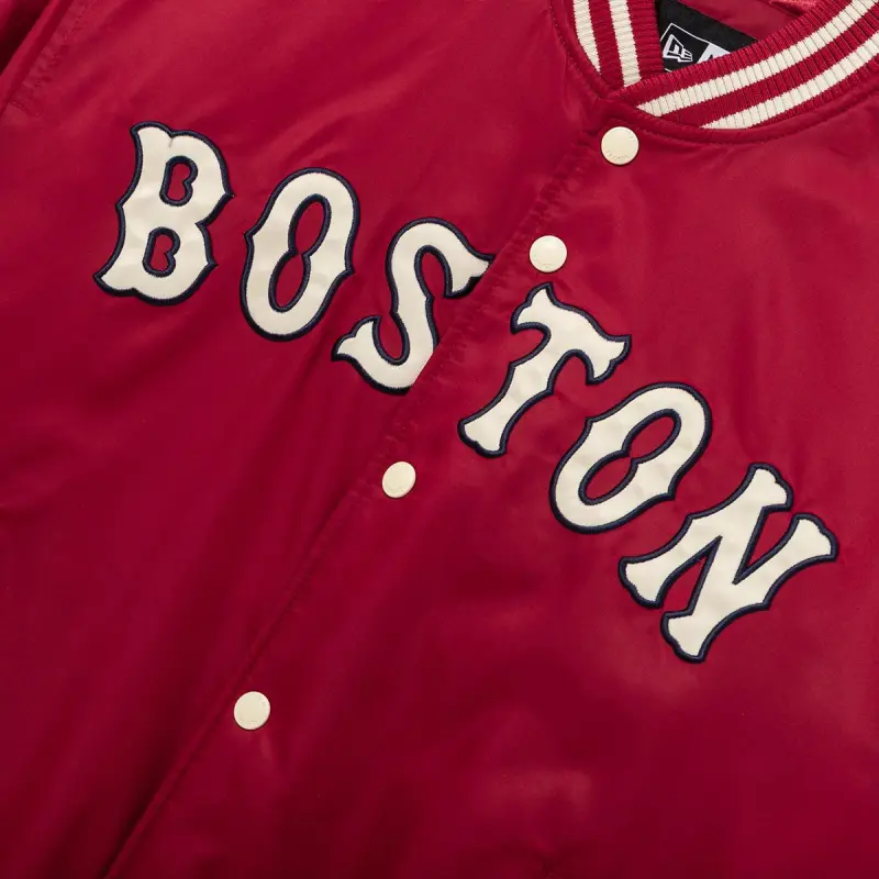 New Era Jackets Unisex Deep Red-3