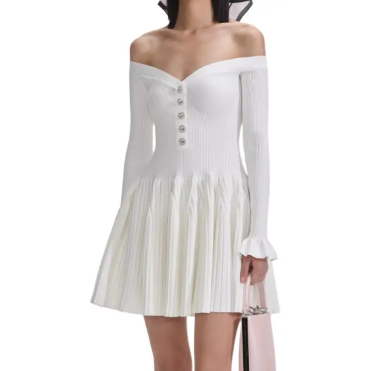 Self portrait Striped Dress-3
