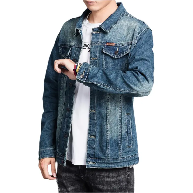 PIERRE CARDIN Denim Jacket Men's Blue-2