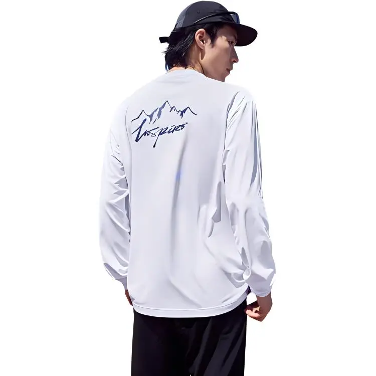 PEAK Kai Series T Shirt Unisex Raw White-4