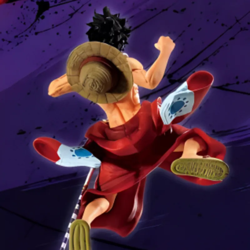 BANDAI Monkey D. Luffy One Piece Land Of Harmony Scale Figures-2
