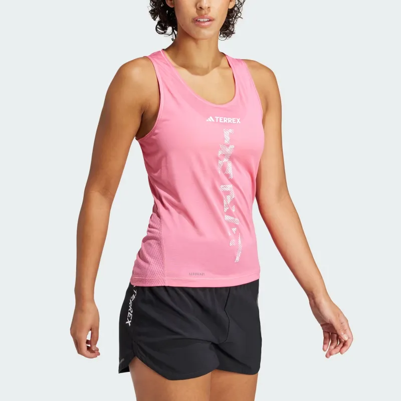 Adidas Terre Tank Tops Women's Pink-1