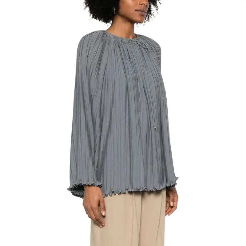 Lanvin Pleated Blouse-3