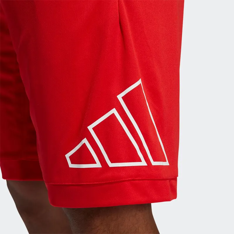 Adidas Casual Shorts Men Red-5