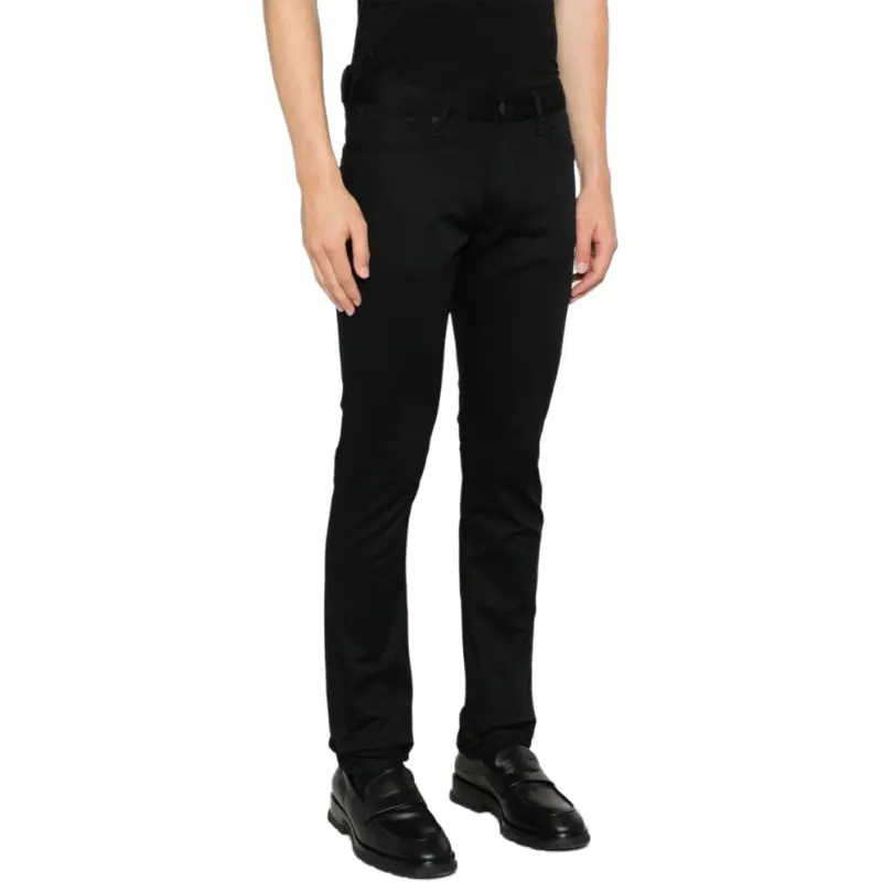 EMPORIO ARMANI Logo plaque Slim fit Jeans-3