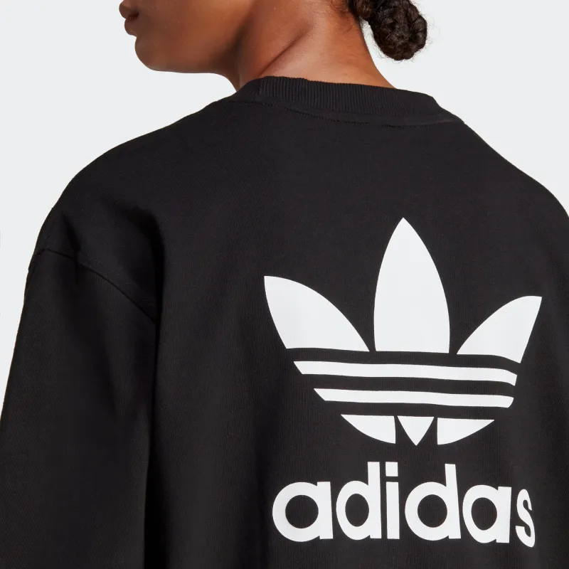 Adidas Originals Short Sleeved Dress Women's Black-4
