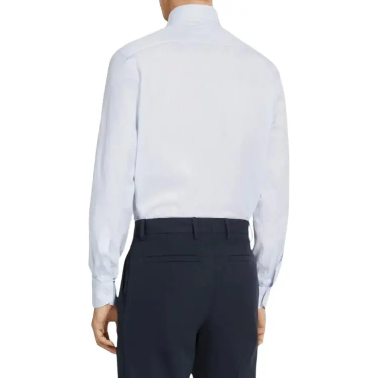 Ermenegildo Zegna Structured Striped Centoventimila Shirt-2