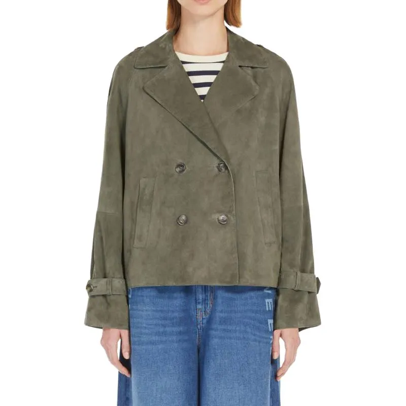 WEEKEND MaxMara Oblato Double Breasted Jacket-1