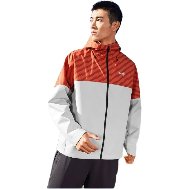361° Jackets Coats Men's Lighthouse Gray/Flame Orange-4