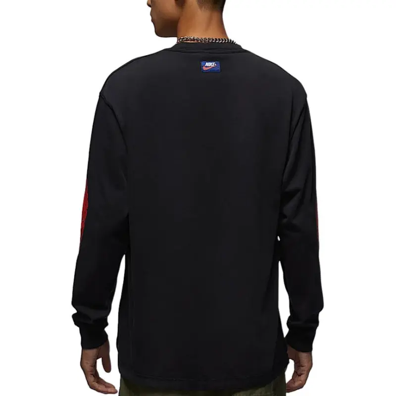 Jordan T-Shirt Men's Black/Pepper Red-1