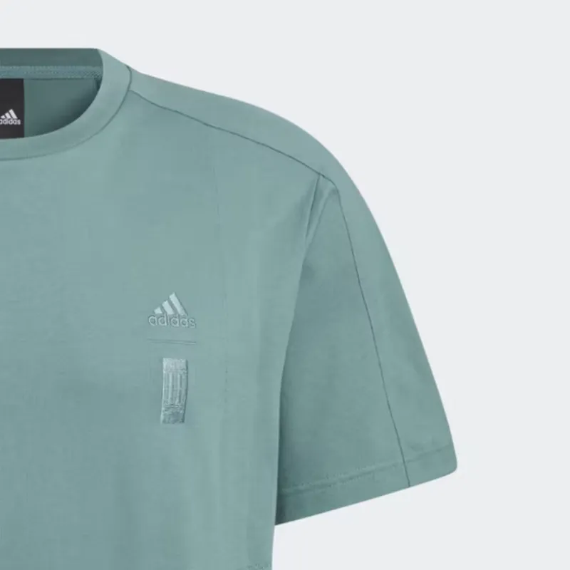 Adidas T Shirt Men's Mist Emerald-2