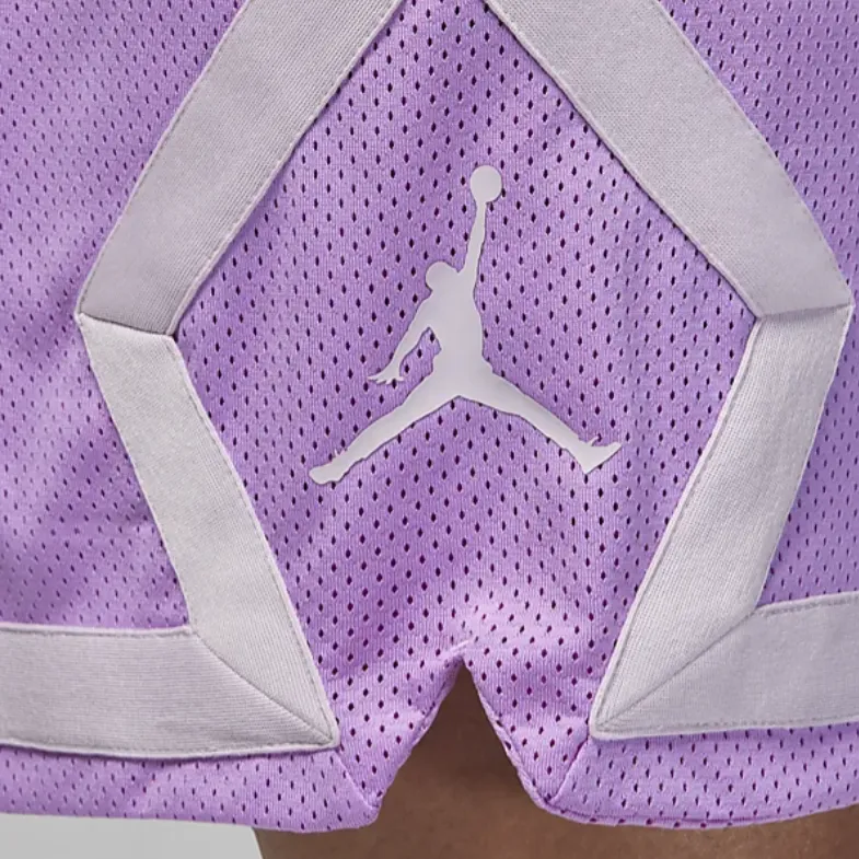 Jordan Heritage Diamond Casual Shorts Women's Ice Lilac-4