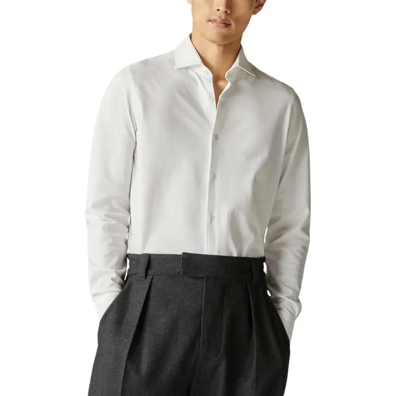 Loro Piana Shirts Men White-2
