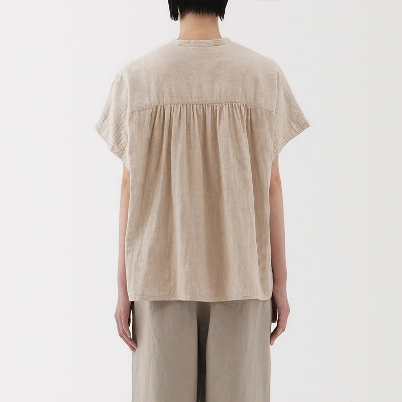 MUJI Regular T Shirt Women's Ecru-1