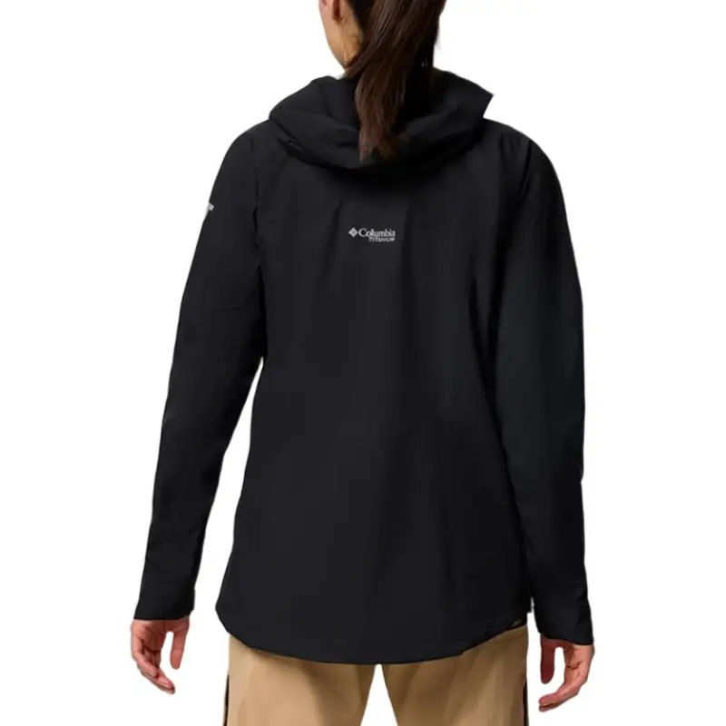 Columbia Urban Living/Travel/Commuting Waterproof, Windproof, And Breathable Windbreaker Jacket Women's Black-1