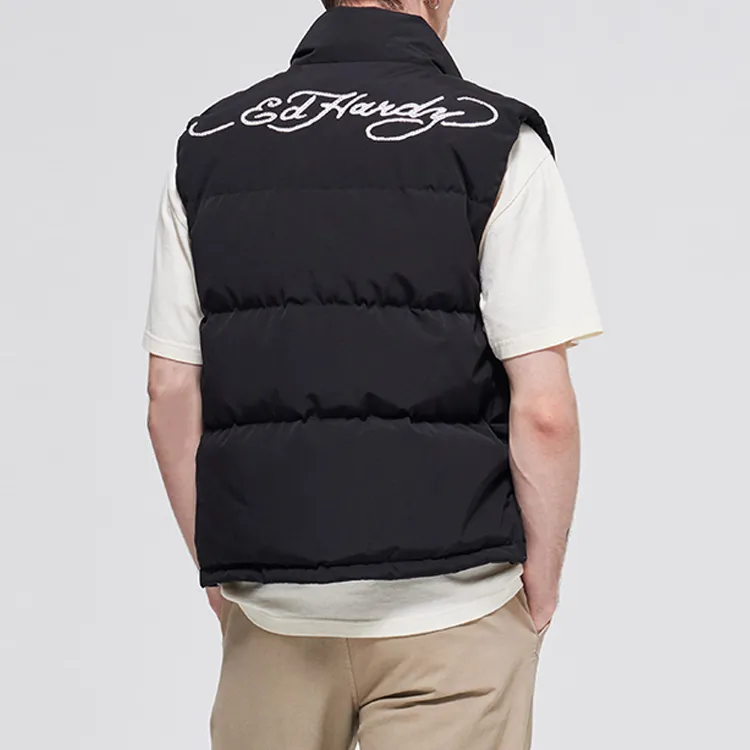 Ed Hardy Vests Men Black-3