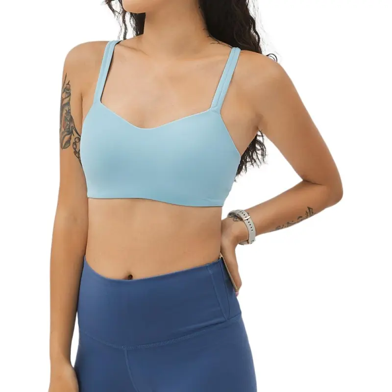 Nike Alate Trace AS W NK DF Sports Underwear Women's Aqua Blue-1