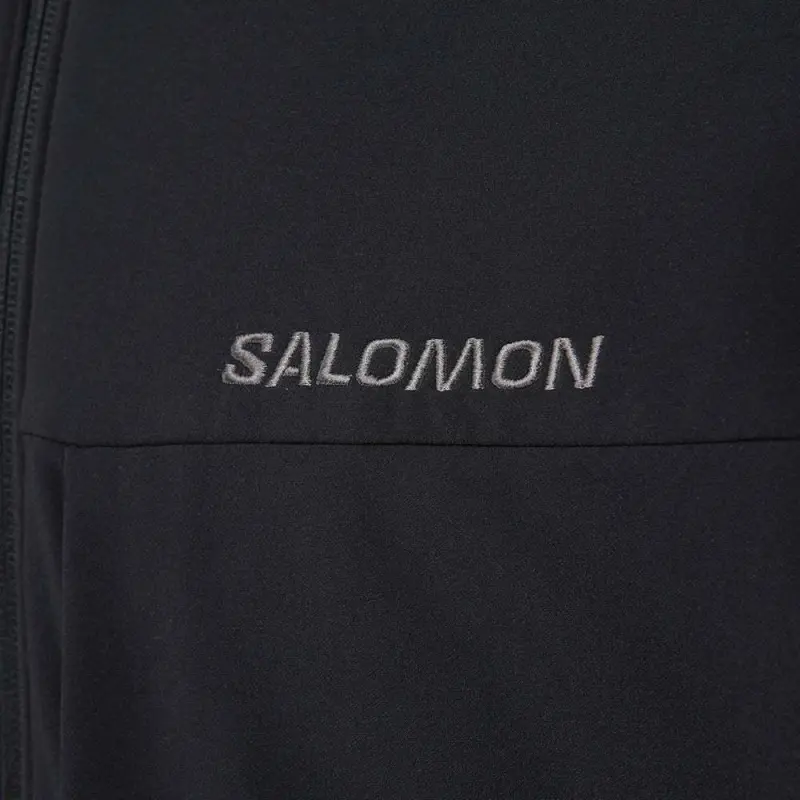 SALOMON Windbreaker Jacket Unisex Black-3