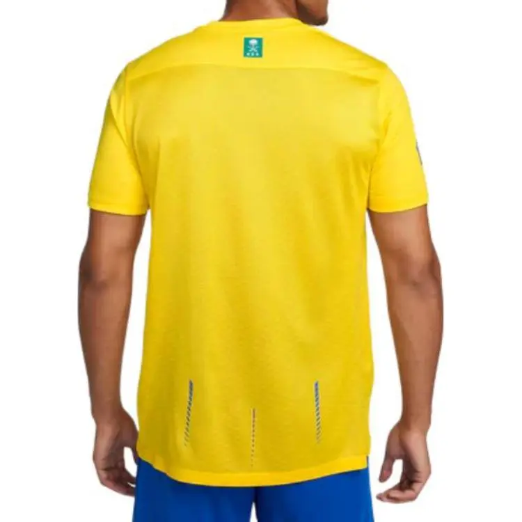 Nike T Shirts Men Yellow-3