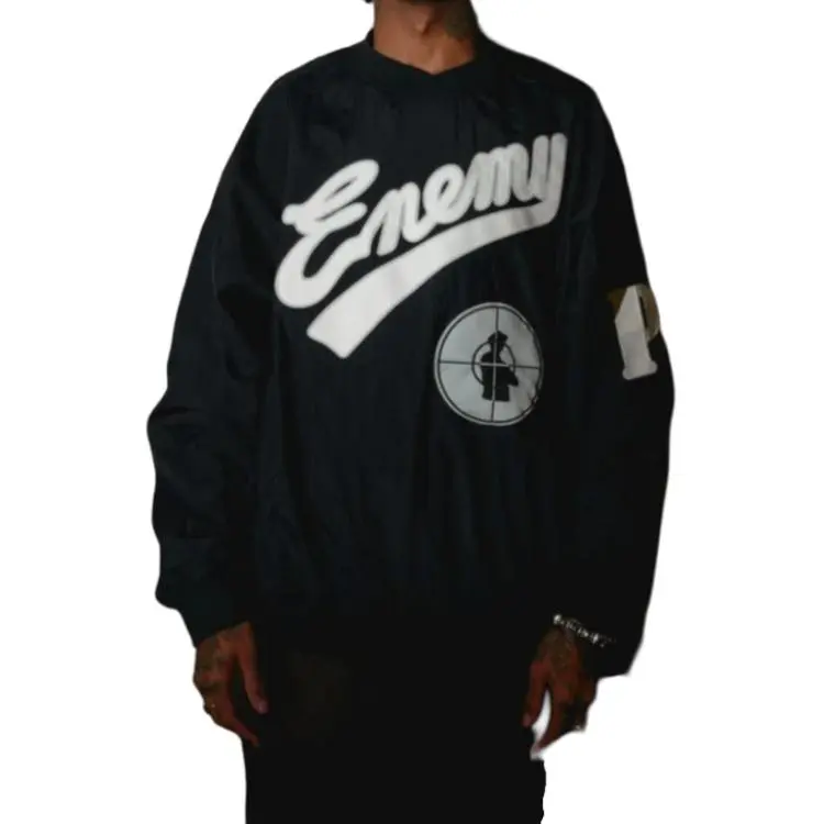 Saint Michael X Public Enemy Nylon Pullover-3