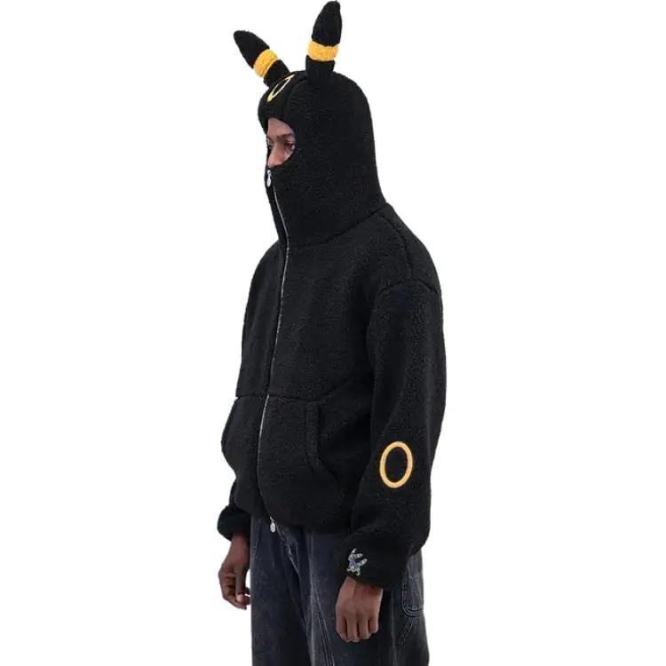 Pokemon X Vandy The Pink Umbreon Fleece Jacket-2