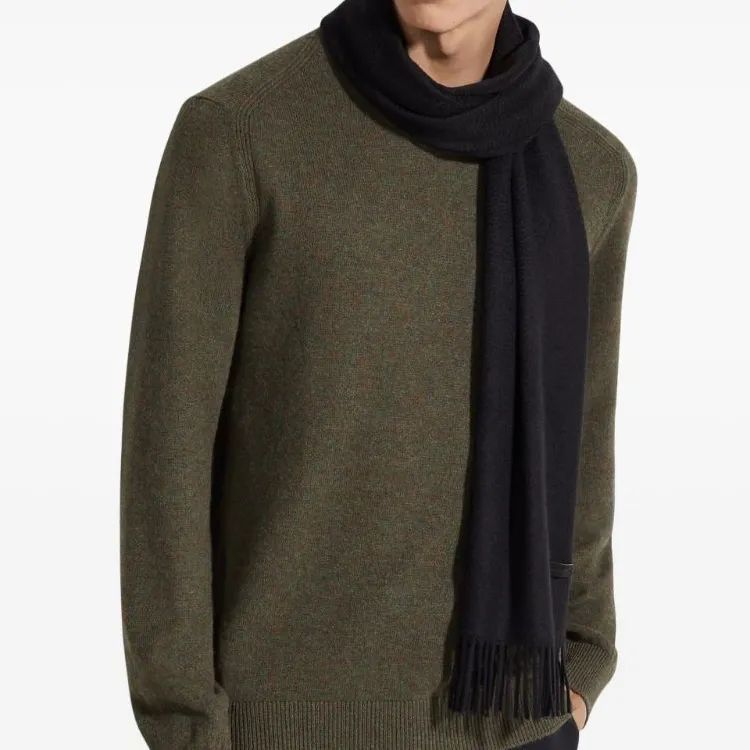 Ermenegildo Zegna Oasi Fringed Scarf-3