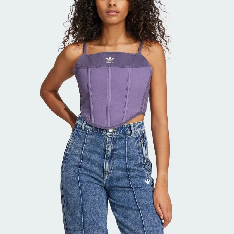 Adidas Originals Kseniaschnaider Denim Corset-1