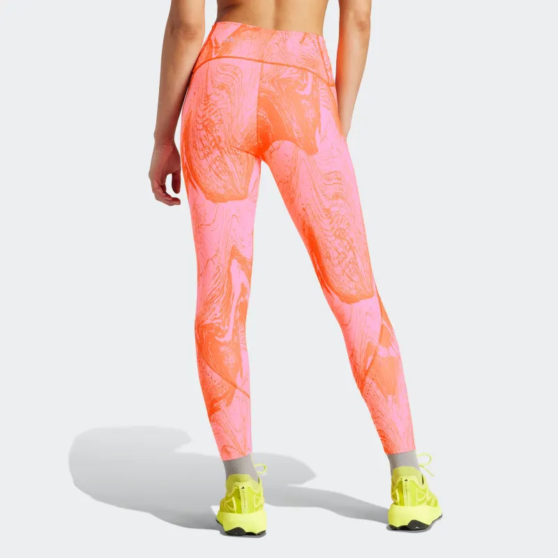 Stella Mccartney X Adidas X Stella McCartney Co titled Series Sports Pants Women's Orange Yellow-4