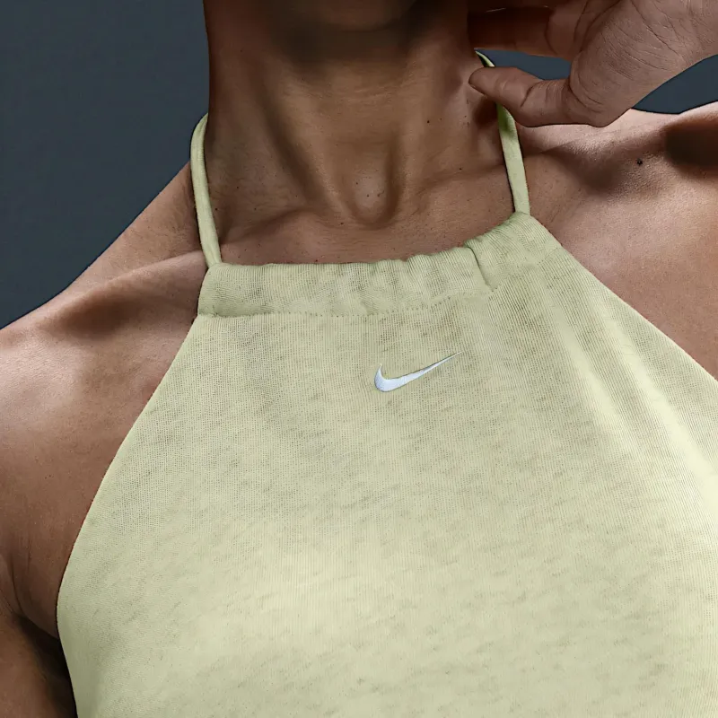 Nike Sportswear Chill Terry Women's Slim Cropped French Terry Halter Top-3