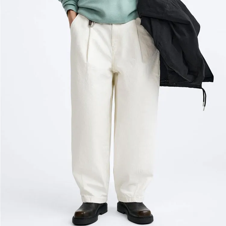 ZARA Jeans Men Frosted White-2