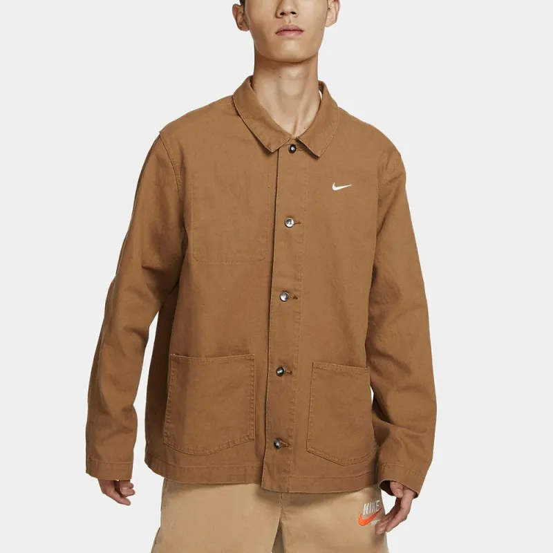Nike Jackets Men Malt Brown-2