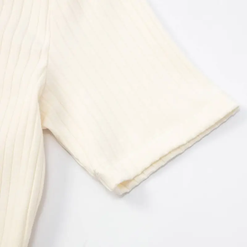 PUMA T Shirt Women's Cotton Linen Blend Natural-5