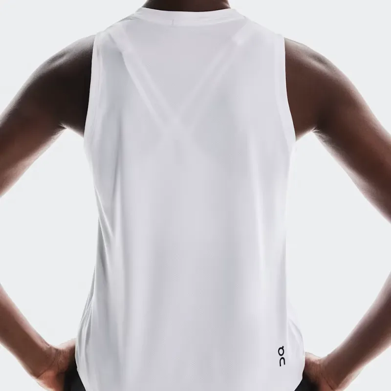 On Court Tank Top Women's White-4