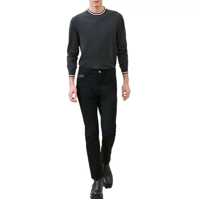 HERMES Jeans Men Black-1