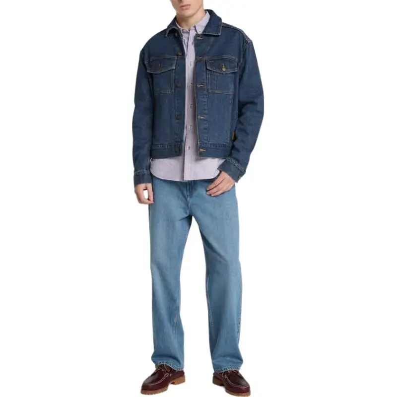 Timberland Denim Jacket Men's Blue-1