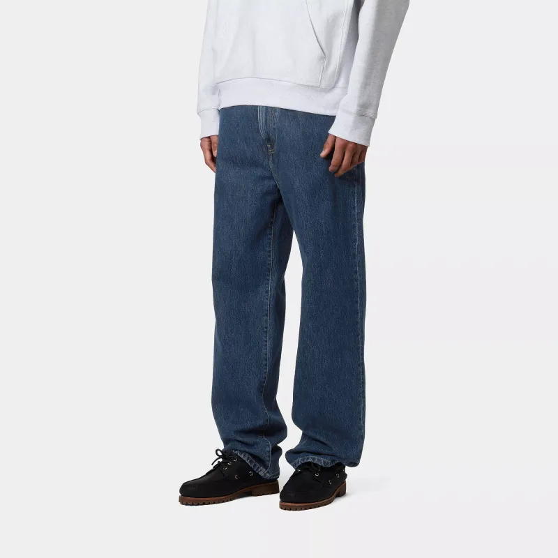 Carhartt WIP Aaron Wide Leg Jeans-5