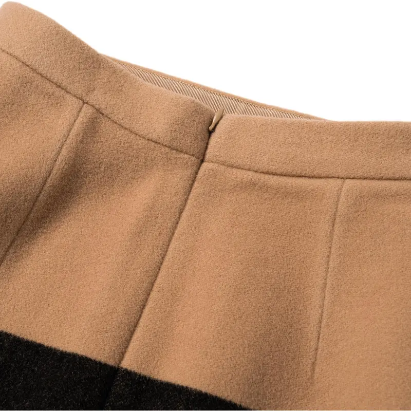 Burberry Casual Long Skirts Women's Camel-10