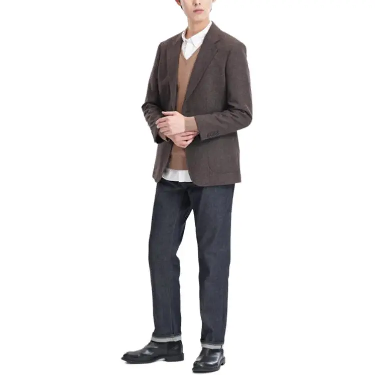 UNIQLO Jeans Men Navy Blue-5
