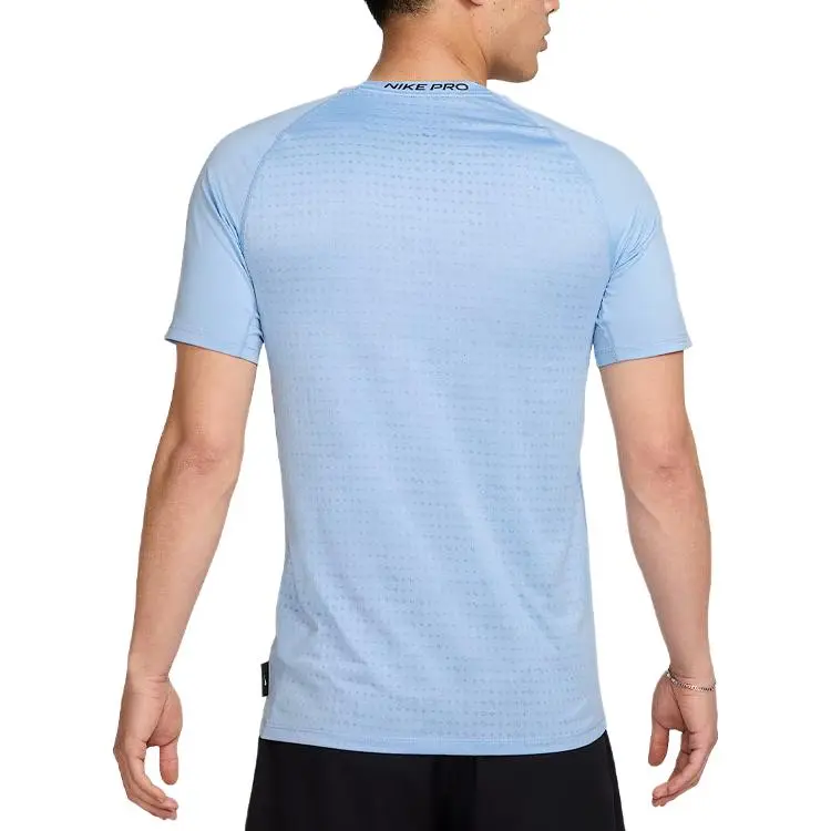 Nike Clothing T Shirts Men Ice Blue-1