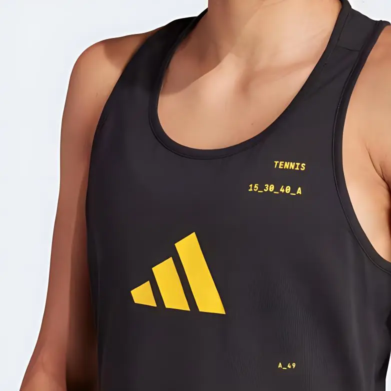 Adidas Free Shipping With AdiClub Aeroready Tennis Category Graphic Tank Top-4