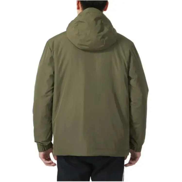 Adidas Jackets Coats Unisex Army Green Includes Necklace-4