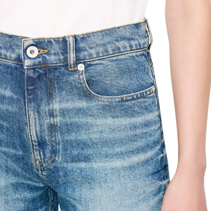 KENZO Ayame Wide Denim Jeans-5