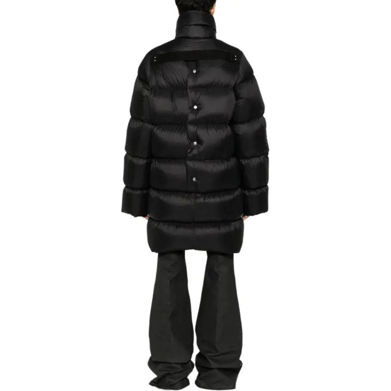 RICK OWENS Turtle Coat Black-3