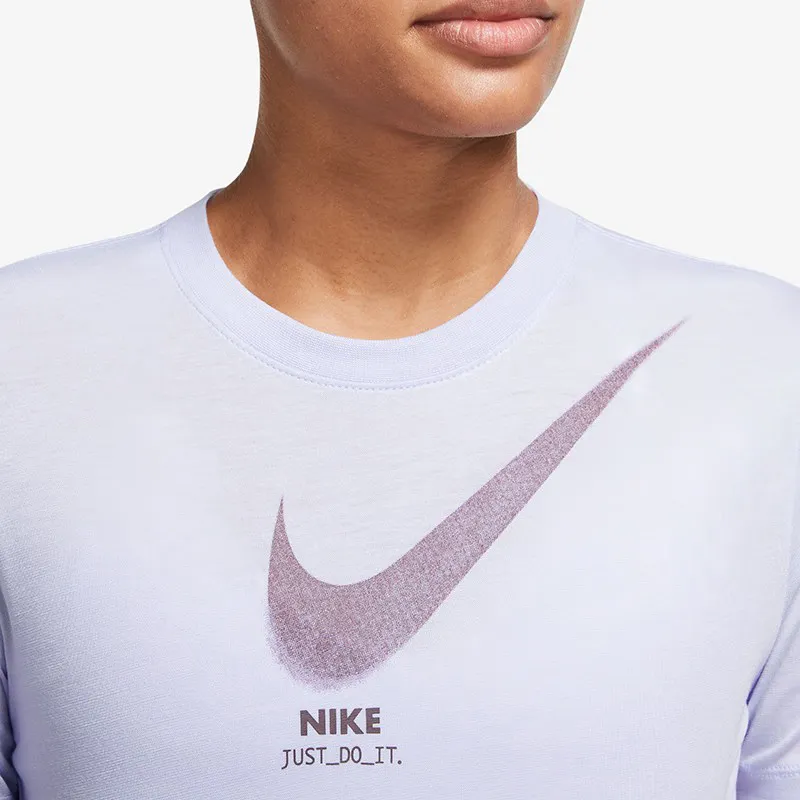 Nike Crop Tops Women's Purple-2