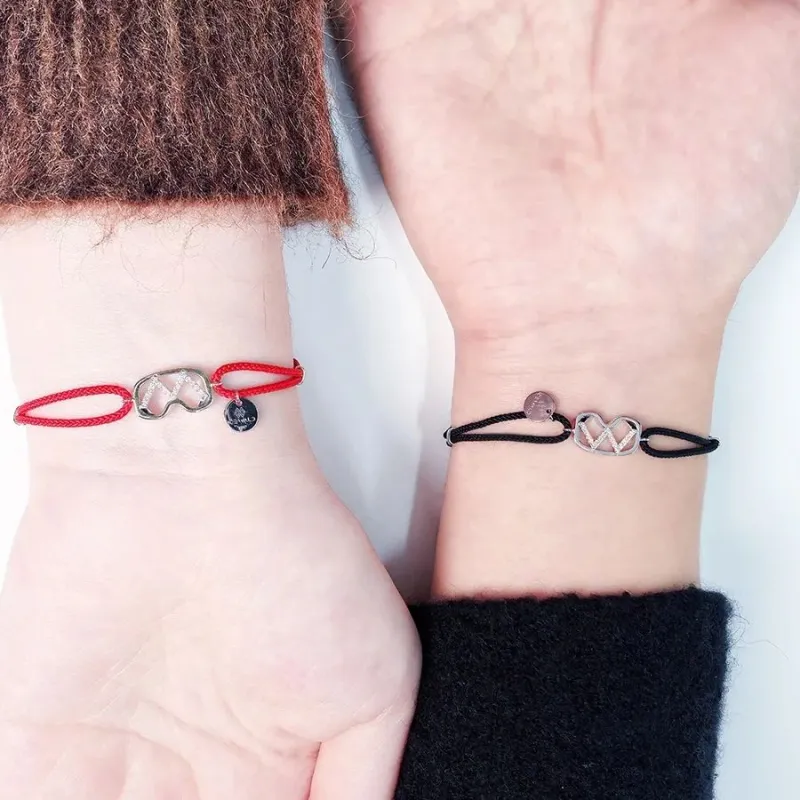 ICEWALD 925 Sterling Silver Gold-Plated Trendy Luxury High-End Woven Bracelets Unisex Multicolor-6