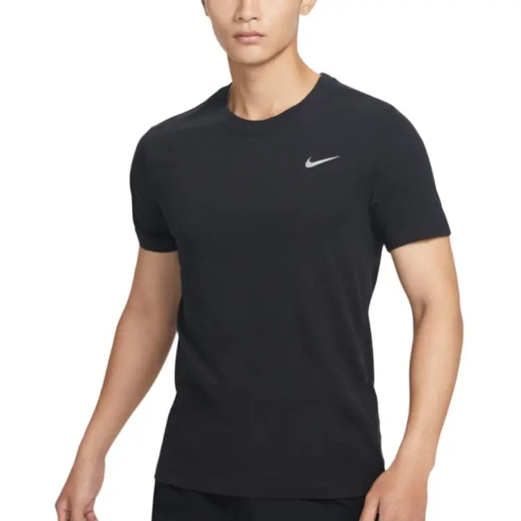 Nike Dri Fit T Shirts Men Black-2