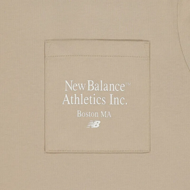 New Balance T Shirt Men's Khaki-3
