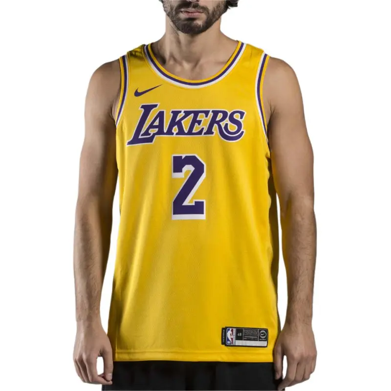 Nike Nike X NBA Basketball Jerseys Men's Yellow-2