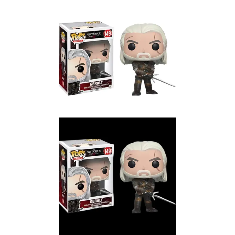 Funko POP! Collection GAMES The Witcher 3  Geralt Chibi Figures-3