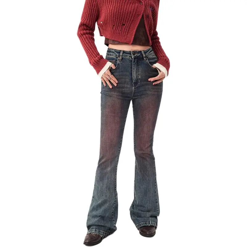 CHUU Jeans Women's Medium Denim Blue-3